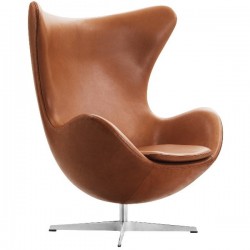 Fritz Hansen Egg Lounge Chair Leather
