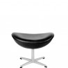 Fritz Hansen Footstool for Egg in Leather 