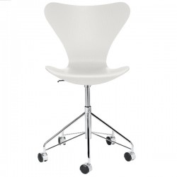 Fritz Hansen Series 7 Office Chair Colored Ash 