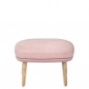 Fritz Hansen Ro Footstool Wooden Base 