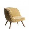 Fritz Hansen Via 57 Lounge Chair Wooden Base