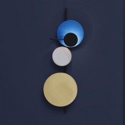 PLEASE WAIT to be SEATED Planet Wall Lamp 