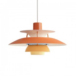 Buy The Louis Poulsen PH5 Mini Copper Pendant Lamp at Questo Design