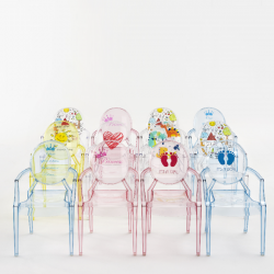 Kartell Lou Lou Ghost Chair Patten