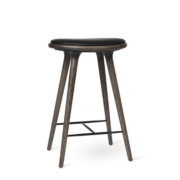 Mater High Stool Sirka Grey Dark Stained Oak 69cm