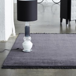 Massimo Earth Bamboo Rug Charcoal