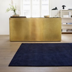 Massimo Earth Bamboo Rug Vibrant Blue