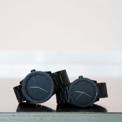 LEFF amsterdam Tube Watch S38 Black