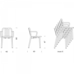 Mobles 114 Tube Armchair 