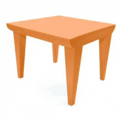 Kartell Bubble Club Table Siena red 