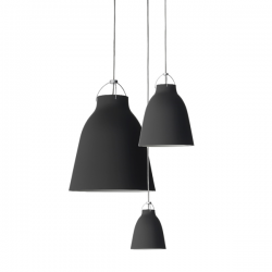 Caravaggio Matt Black Pendant 