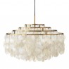 Verpan Fun 10DM Pendant Light With Brass Finish