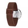 Arne Jacobsen Roman Watch White Dial, Matt Copper Mesh 