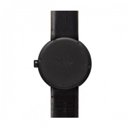 LEFF amsterdam tube watch D42 – black with sand cordura strap 