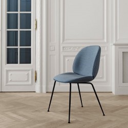 Gubi Beetle Chair Fully Upholstered Shell Conic Base