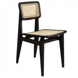 Gubi C-Chair Dining Chair - Un-Upholstered, All French Cane