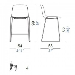 Lapalma Seela Stool