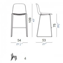 Lapalma Seela Stool