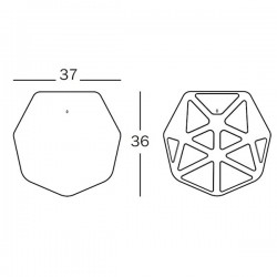 Magis Cushion Chair One (Heptagonal)