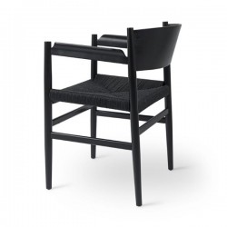 Mater Nestor Chair Black Beech