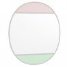 Magis Vitrail Mirror Oval Pink/Green