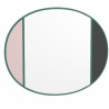Magis Vitrail Mirror Oval Pink/Grey