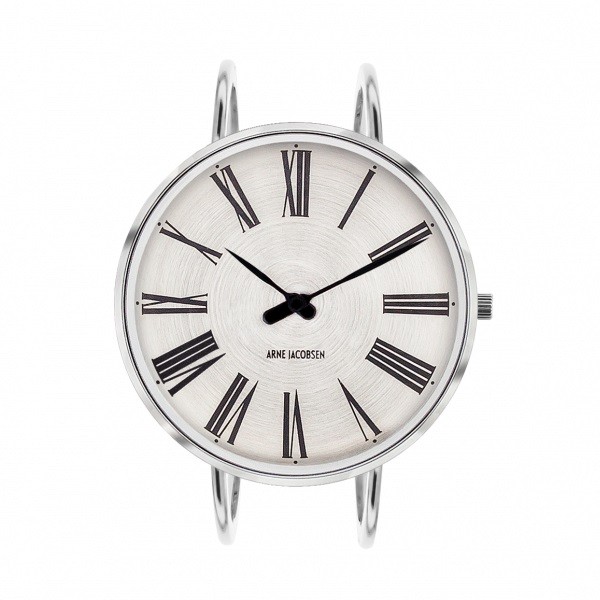 Arne Jacobsen Roman Bangle Watch White 