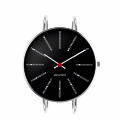 Arne Jacobsen Bankers Bangle Watch Black