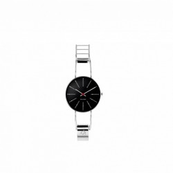 Arne Jacobsen Bankers Bangle Watch Black