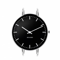 Arne Jacobsen City Hall Bangle Watch Black 40mm 