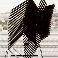 Audo Copenhagen Co Chair, Black Frame