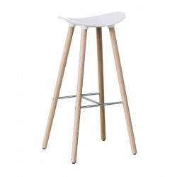 Enea Coma Wooden Stool 