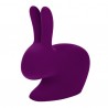 Qeeboo Rabbit Large Chair Velvet Finish 