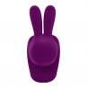 Qeeboo Rabbit Large Chair Velvet Finish 