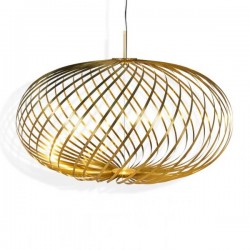 Tom Dixon Spring Pendant Lamp Brass Medium