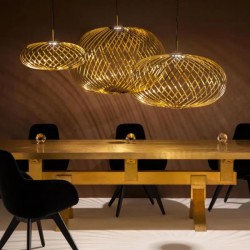 Tom Dixon Spring Pendant Lamp Brass