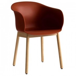 &Tradition Elefy Chair Wooden Legs 