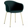 &Tradition Elefy Chair Upholstered Metal Legs 
