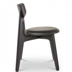 Tom Dixon Slab Chair Black Upholstered 