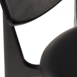 Tom Dixon Slab Chair Black Upholstered 