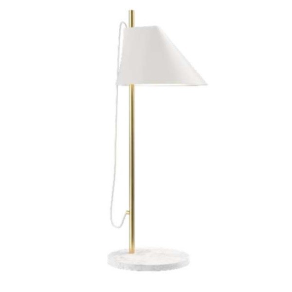 Louis Poulsen Yuh Table Lamp Brass Marble