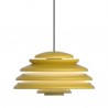 Verpan Hive Yellow Pendant Light