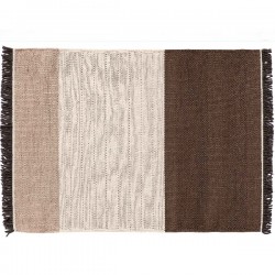 Nanimarquina Tres Stripe Chocolate Carpet