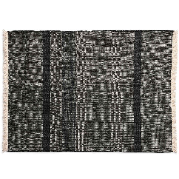 Nanimarquina Tres Texture Black Carpet