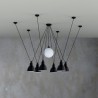 DCW Editions Les Acrobates De Gras 327 Round Shade Pendant Light