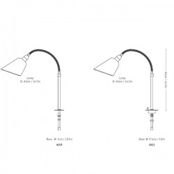 &Tradition Bellevue Table Lamp AJ10/AJ11