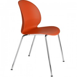 Fritz Hansen N02 Recycle Chair Dark orange