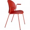 Fritz Hansen  N02 Recycle Armchair dark red