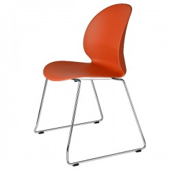 Fritz Hansen N02 Recycle Chair Dark Orange