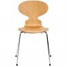 Fritz Hansen Ant Chair Clear Lacquer 3101 